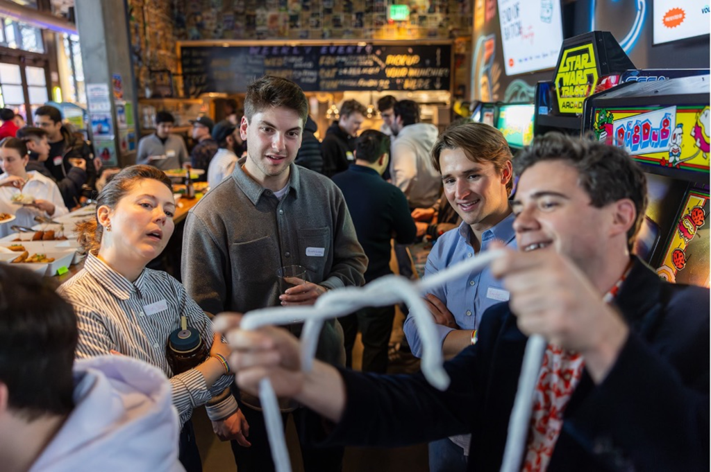 Magician Chris Britt connects guests over moments of magic